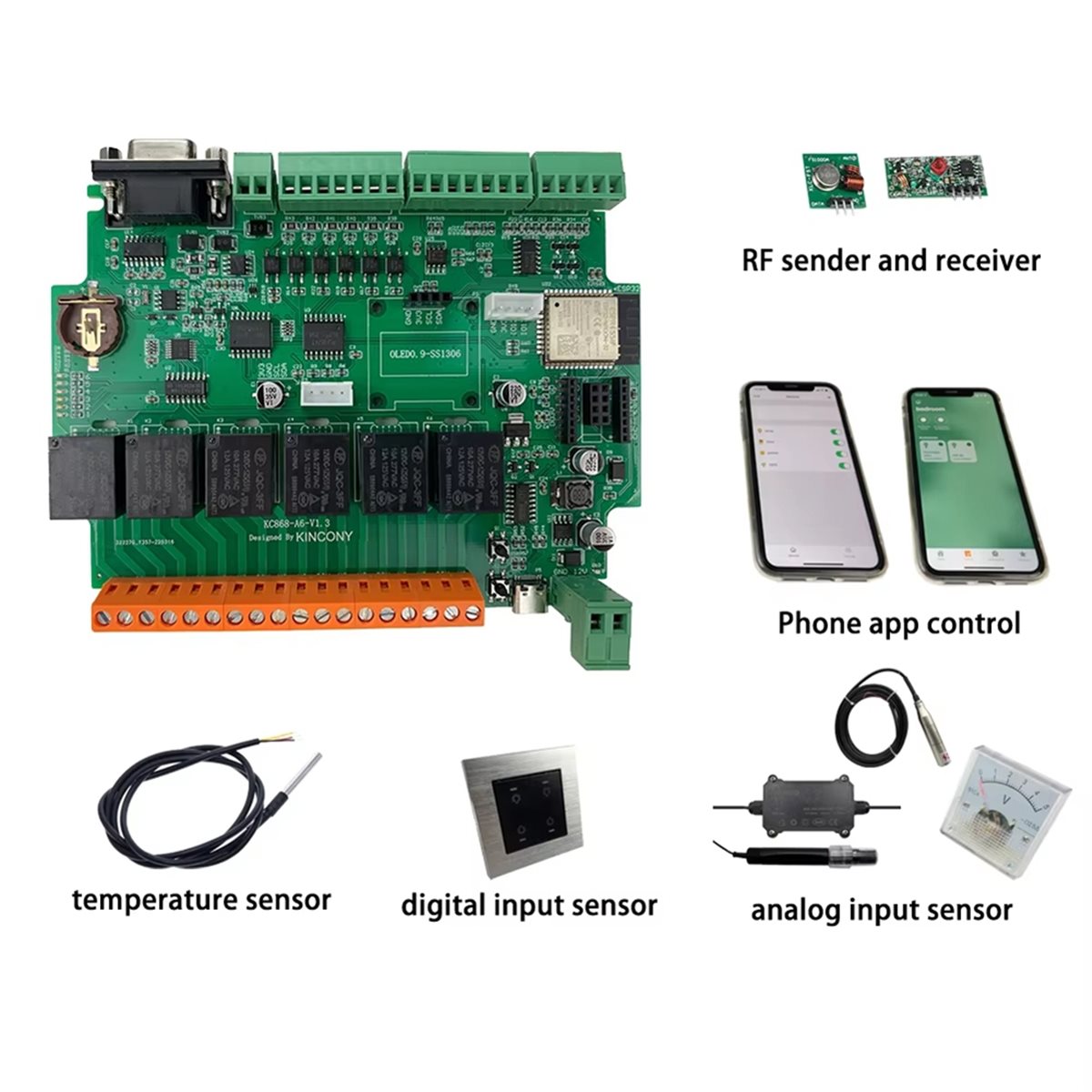 Home Automation Systems Diy - KC868-A6 개발 보드, MQTT, 웹, HTTP,