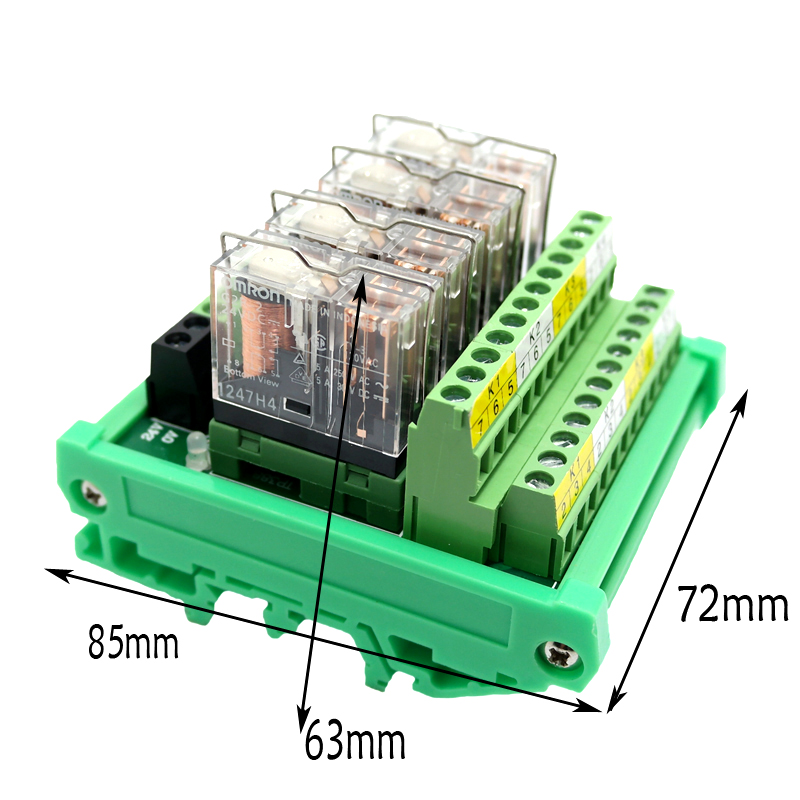 Relay 8 Channel Board - 12V 4 채널 릴레이 모듈 PLC